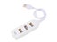 High Speed USB Hub 4 Port USB 2.0 With Cable Mini USB Splitter Hub Use Power Carousel 7