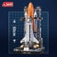 JAKI-8513 Space Rocket Space Shuttle To Explore The Moon Space Rocket Build Carousel 6