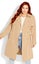 CITY CHIC Taupe Utility Trench Coat ~ Size XL (22) Carousel 2