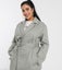 ASOS Grey Canvas Belted Jacket ~ Size 24-26 Carousel 1