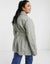 ASOS Grey Canvas Belted Jacket ~ Size 24-26 Carousel 3