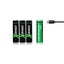Battery AA USB-C Recharge 4PK Zithion 3.0Wh Carousel 1