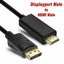 Display Port Male to HDMI Male Cable | 4K UltraHD Carousel 4