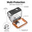 TELESIN 60M Waterproof Case For GoPro Hero 12 11 10 9 Diving Housing Cover Carousel 5