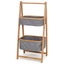 Natural Bamboo 2-Tier Laundry Basket Rack - Brand New NZ Stock Carousel 1