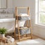 Natural Bamboo 2-Tier Laundry Basket Rack - Brand New NZ Stock Carousel 6