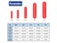 100pcs Durable Rubber Oval Float Stoppers For Fishing Gear Carousel 4