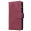 Samsung Galaxy s23 plus suede wallet case multifunction 6 cards & zipper wine Carousel 2