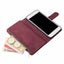 Samsung Galaxy s23 plus suede wallet case multifunction 6 cards & zipper wine Carousel 5