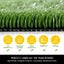 Edengrass Artificial Grass Synthetic Turf Fake Imitation False Faux Lawn Roll Carousel 4