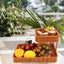Two Tier Woven Snack Basket Organizer A Decorative Storage Tray For Kitchen Coun Carousel 5