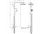 END OF LINE - ELEMENTI COLUMN SHOWER WITH SHOWER AND BASIN MIXER - CHROME Carousel 3