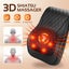 Heated Back Massager Pillow Neck Shoulder Lumbar Massaging Cushion Carousel 7