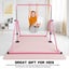 Kids Gymnastics Bar Training Climbing Frame Workout Carousel 8