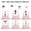 Kids Gymnastics Bar Training Climbing Frame Workout Carousel 10