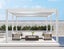 Piha 6 x 4m Louvre Roof Pergola - White Carousel 1