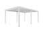 Piha 6 x 4m Louvre Roof Pergola - White Carousel 2