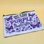 Purple Butterflies Pencil Case Zip Pouch Carousel 2