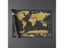 X-Large Scratch Off World Map Black Gold Deluxe Carousel 6