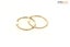 9ct White Gold and Diamond Hoop Earrings Carousel 1