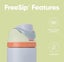 Owala FreeSip Insulated Stainless Steel Water Bottle 945ml Beach House +Afterpay Carousel 3