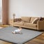 Marlow Coral Velvet Area Rugs Large Mat 150X200cm Grey Carousel 7