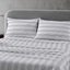 Kenneth Cole Lexington Stripe Sheet Set Black & White King 4pce Carousel 1