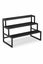 Black 3 Tier Shoe Rack / Plant Stand | Heavy Duty Metal Shelf Carousel 1