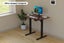 Ergolux Electric Standing Desk 90 x 60cm (Walnut/Black) Carousel 3