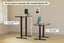 Ergolux Electric Standing Desk 90 x 60cm (Walnut/Black) Carousel 4