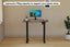 Ergolux Electric Standing Desk 90 x 60cm (Walnut/Black) Carousel 6