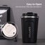 Stainless Steel Coffee Cup Leakproof Insulated Thermal Cup Car Portable Tra Carousel 8