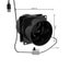Small Powerful USB Extractor Installation-free Ventilation Exhaust Fan Carousel 4