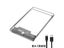 USB 3.0 2.5" SATA HDD SSD External Hard Drive Case For PC Laptop Carousel 6