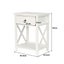 Levede 2X Bedside Tables Drawers Side Carousel 2