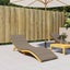 Vida Xl Sun Lounger Cushion Taupe 200X60x3cm Oxford Fabric Carousel 6