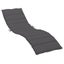 Vida Xl Sun Lounger Cushion Anthracite 200X70x3cm Oxford Fabric Carousel 1