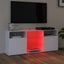 Vida Xl Tv Cabinet With Led Lights White 120X30x50 Cm Carousel 4