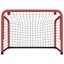 Vidaxl Hockey Goal With Net Red And Black 68X32x47 Cm Steel Polyester Carousel 3