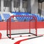 Vidaxl Hockey Goal With Net Red And Black 68X32x47 Cm Steel Polyester Carousel 6