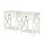 Levede 2X Bedside Tables Drawers Side Carousel 3