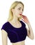 Phagun Designer Stitched Padded Saree Blouse Wedding Bridal Sari Crop Top Carousel 3