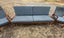 !!!Mid Century Sofa/Couch/Bed Settee & Armchairs x 2 Carousel 3