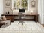Crystal Velvet Vintage Boho Non Slip Rug for Bedroom Dining Room - Off-White&S S Carousel 4