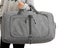 Foldable Travel Duffel Bag Carry On Shoulder Bag With Shoe Compartment Grey Carousel 2