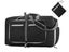 Foldable Travel Duffel Bag Carry On Shoulder Bag With Shoe Compartment Black Carousel 1