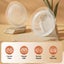 Breast Milk Collectors 2-Pack - Wearable, Leak-Proof Milk Catchers Carousel 2