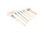 7-Piece Multifunctional Goat Hair Blending Brush For Oil Painting Carousel 6