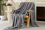 Throw Blanket for Couch Sofa Soft Fleece Throw Blankets Room Home Decor-Grey Carousel 1