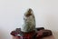 New Zealand greenstone display piece touchstone on stand Kokopu pounamu Carousel 3